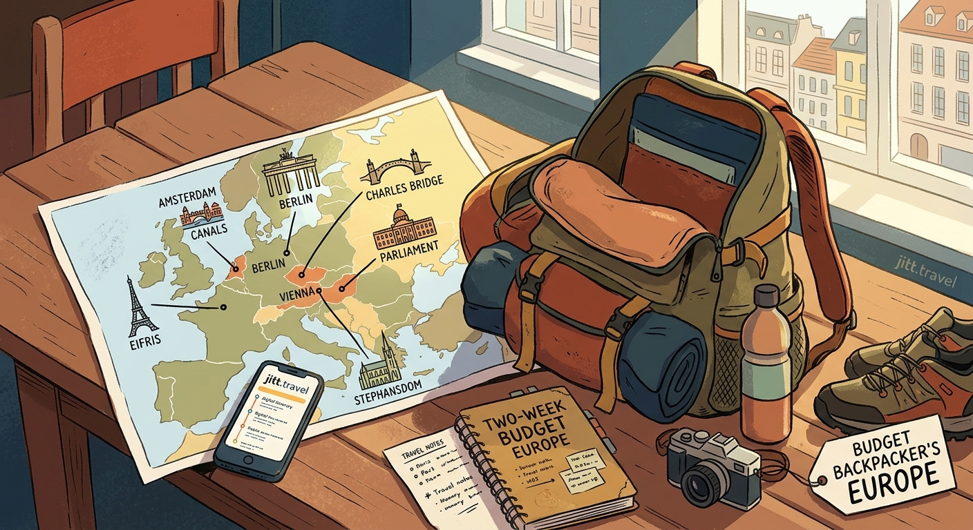 Budget Backpacker's Two-Week Europe Itinerary: 6 Cities Under $1500 - Illustration 2