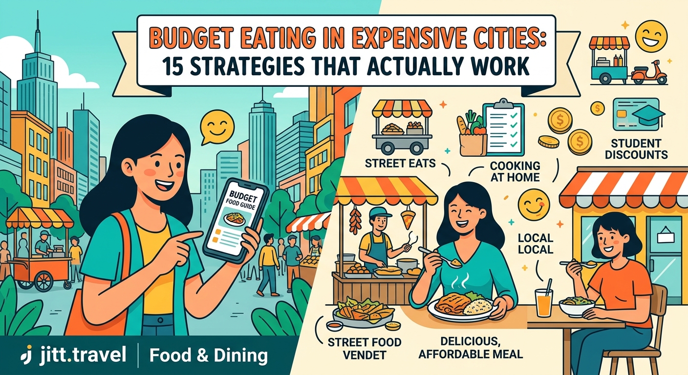 Budget Eating in Expensive Cities: 15 Strategies That Actually Work — image 1