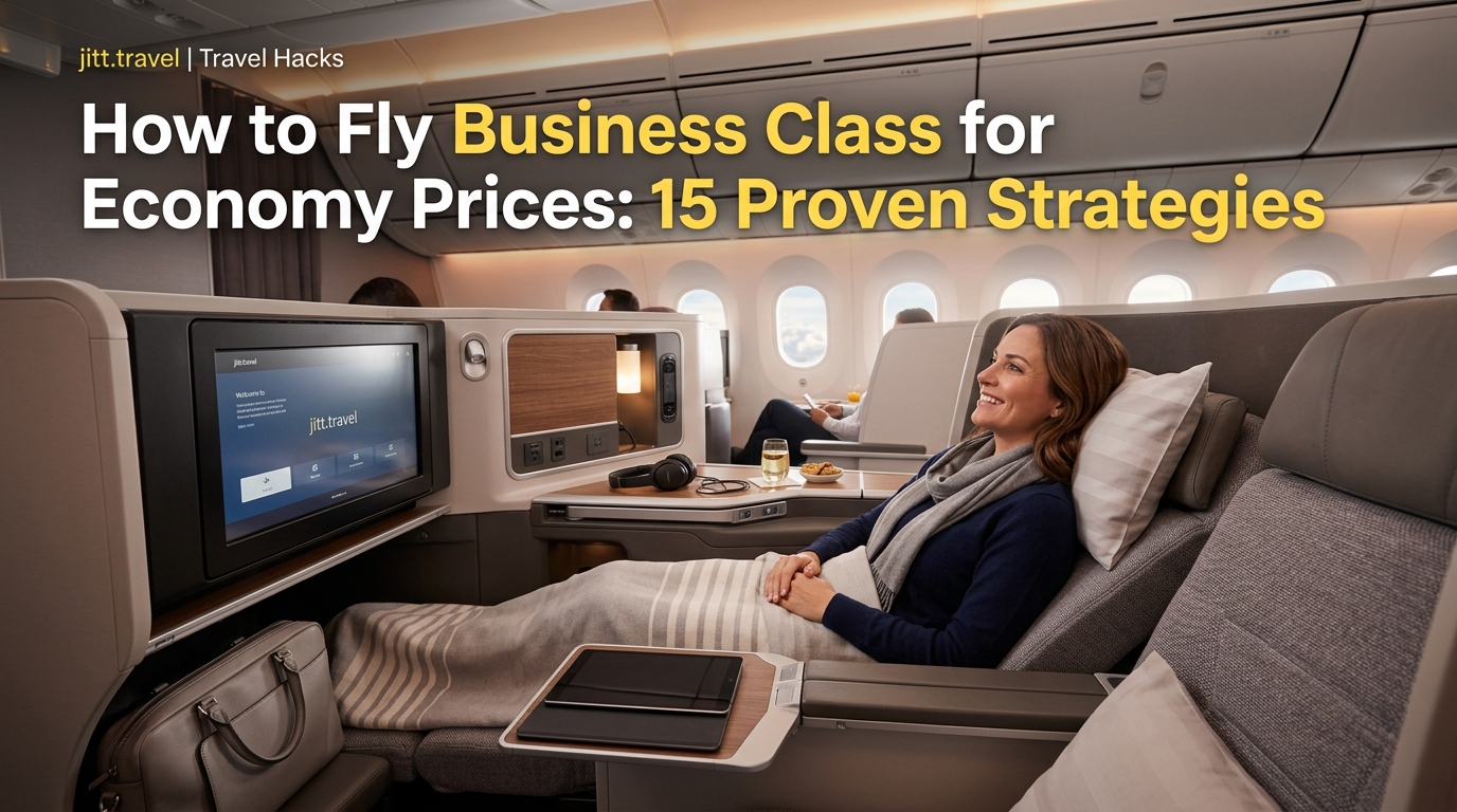 How to Fly Business Class for Economy Prices: 15 Proven Strategies — image 1