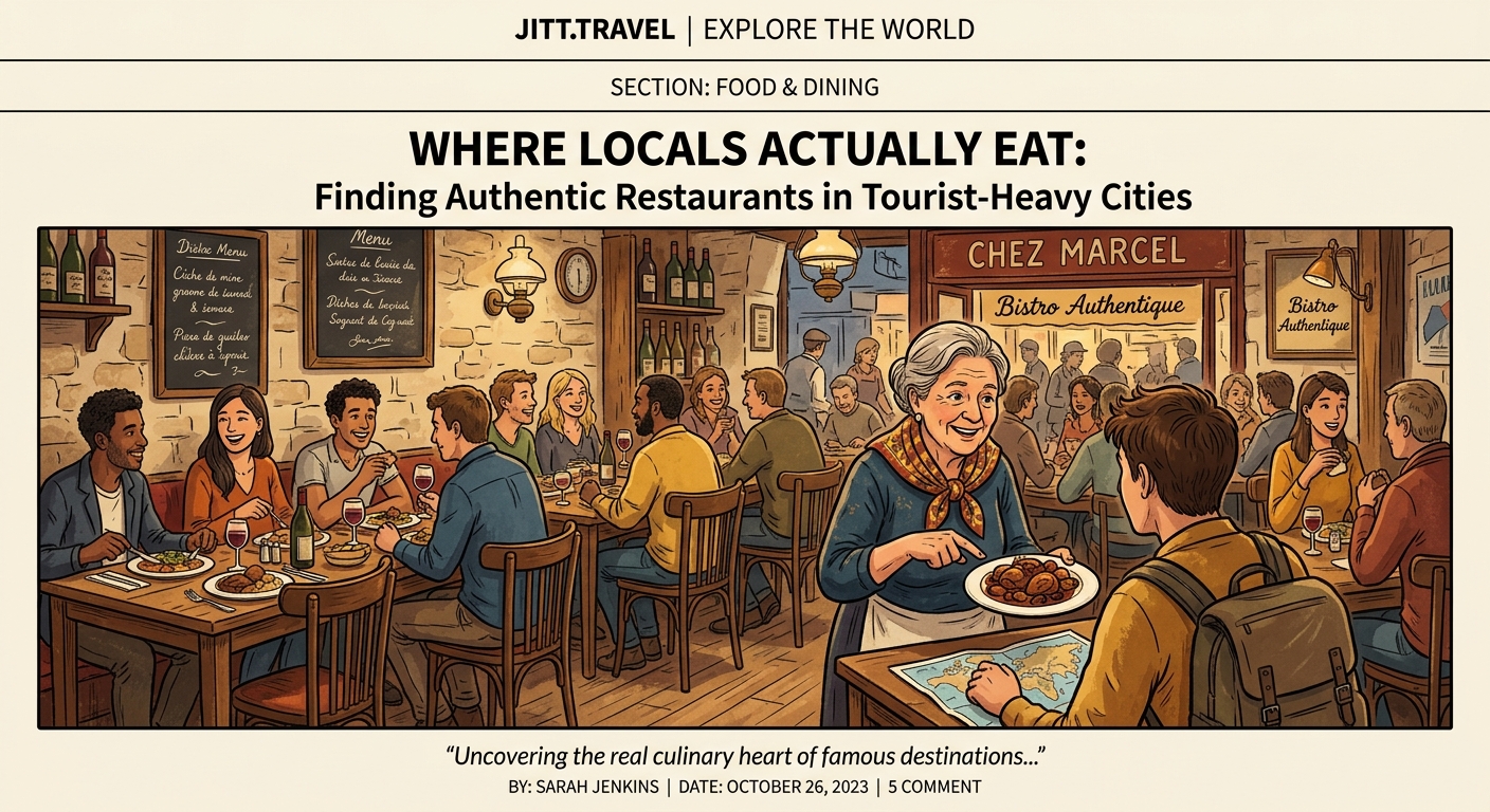 Where Locals Actually Eat: Finding Authentic Restaurants in Tourist-Heavy Cities — image 2