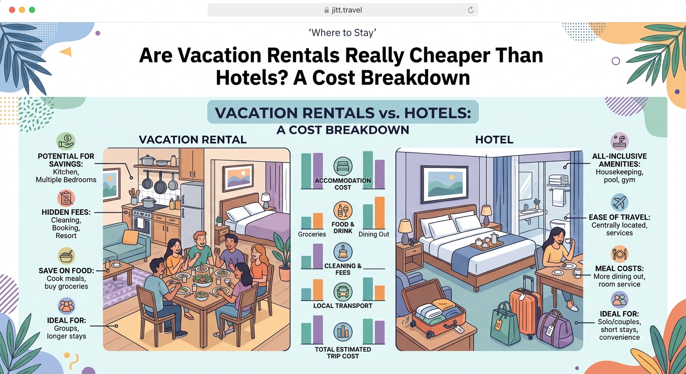 Are Vacation Rentals Really Cheaper Than Hotels? A Cost Breakdown — image 1