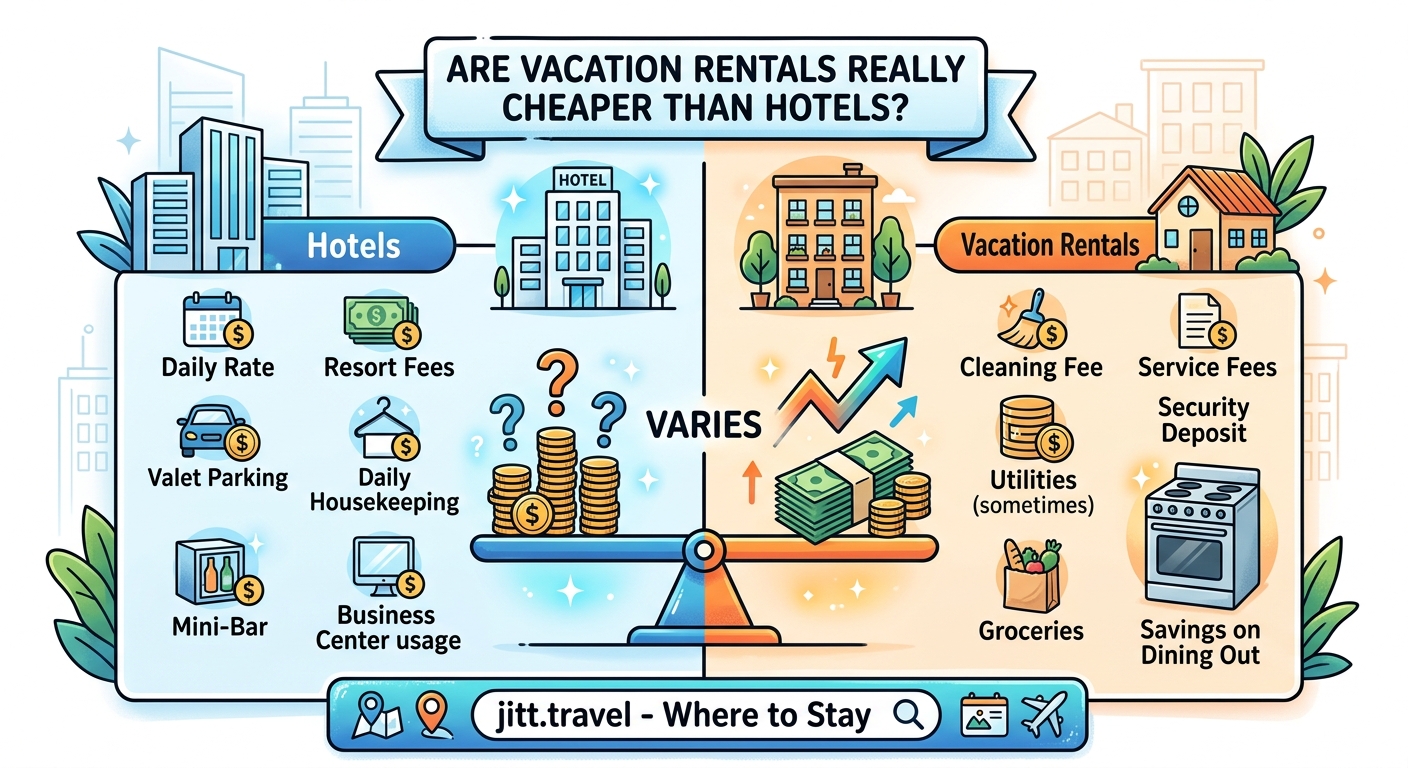 Are Vacation Rentals Really Cheaper Than Hotels? A Cost Breakdown — image 2