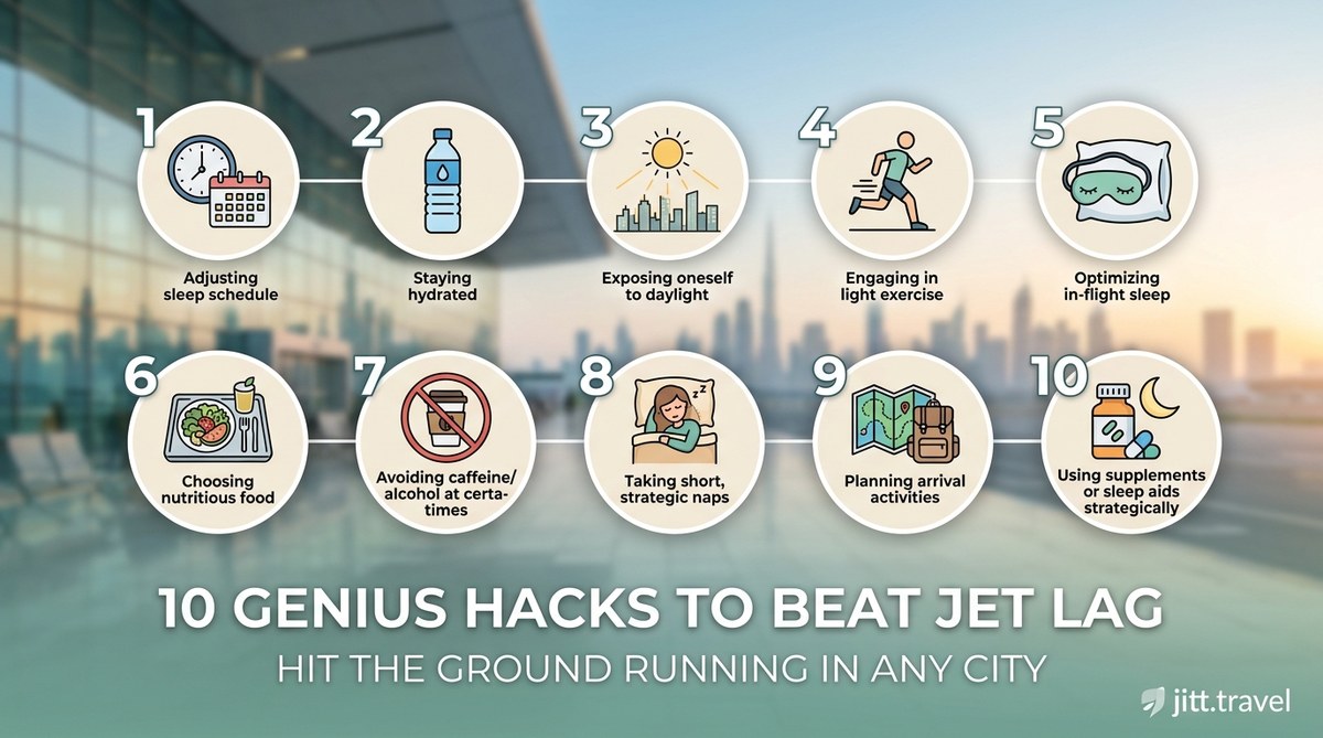 10 Genius Hacks to Beat Jet Lag and Hit the Ground Running in Any City