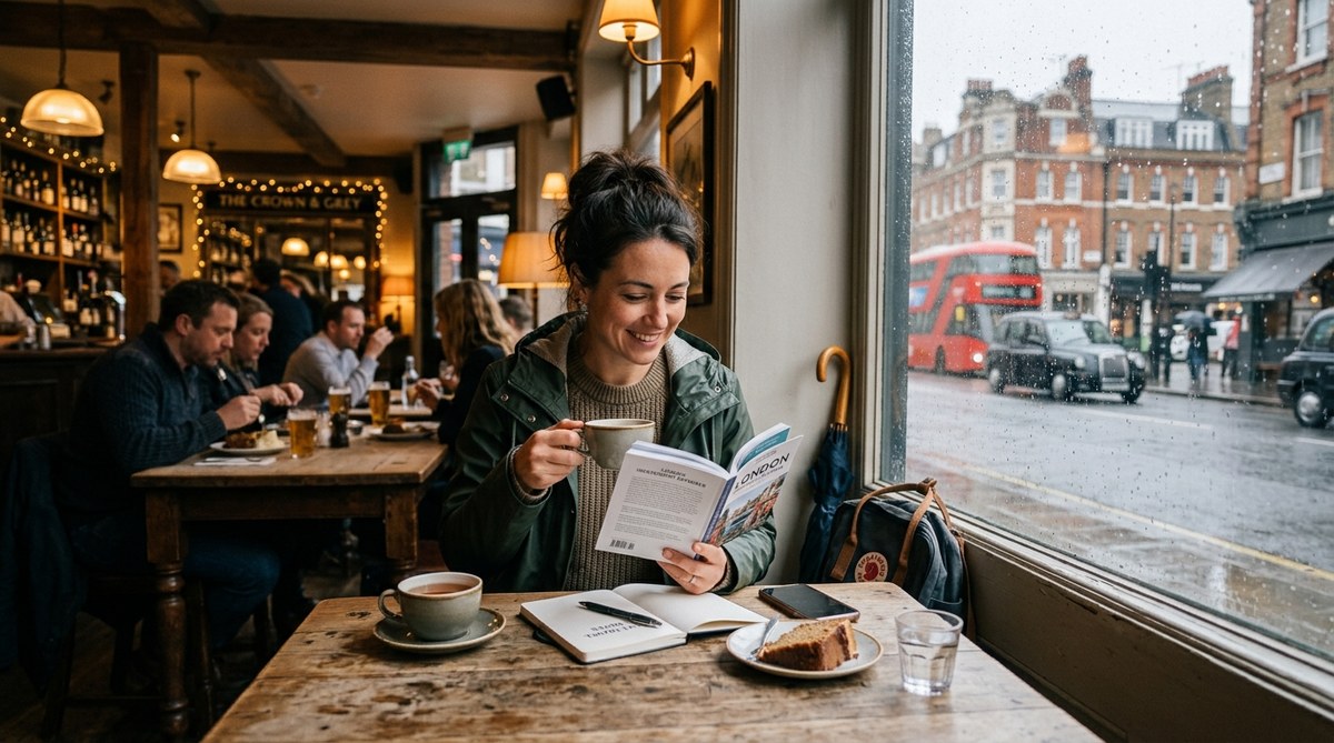 How to Spend a Rainy Day in London Without Touching a Single Tourist Trap